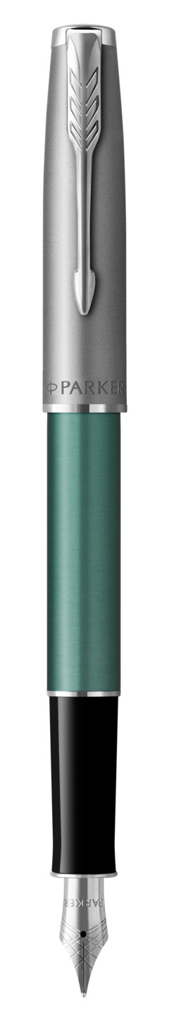 Pióro wieczne Parker Sonnet Sand Blasted Metal Green CT